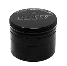 Load image into Gallery viewer, HAMMERCRAFT X RAW 4-Piece Aluminum Grinder – Medium - Black