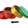 Load image into Gallery viewer, HAMMERCRAFT 4-Piece Aluminum Grinder β Medium - Rasta