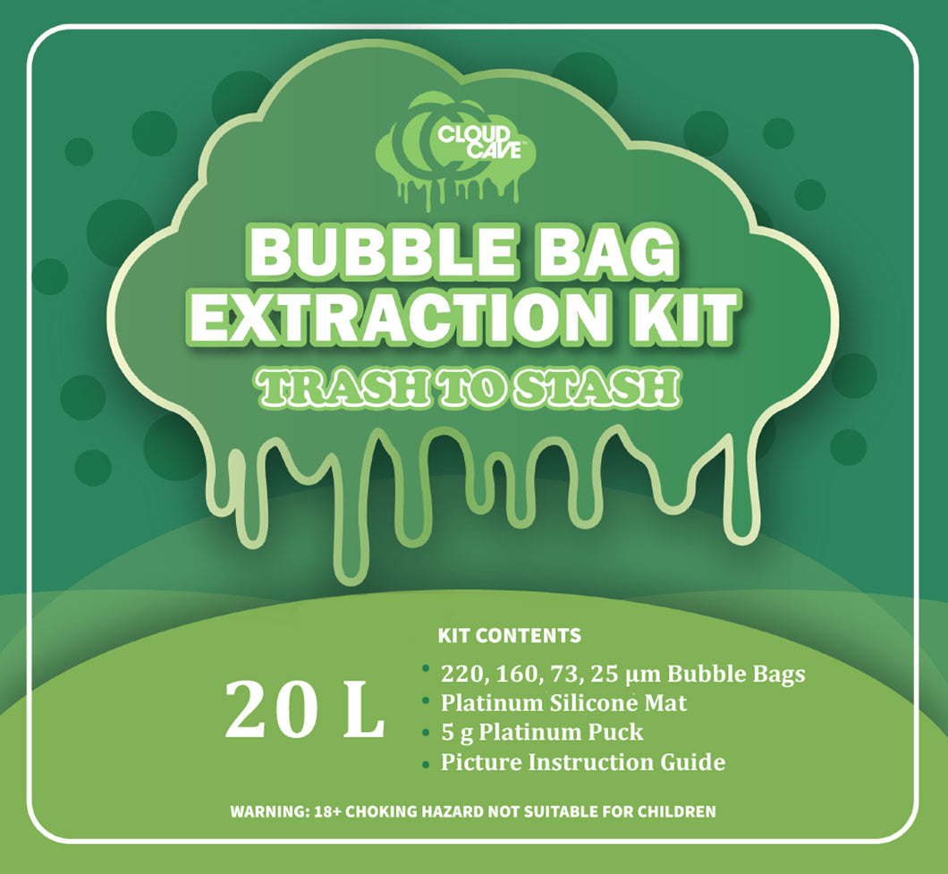 Bubble Bag Sift Kit 20 / 50 L - New Design - (4 bag set)