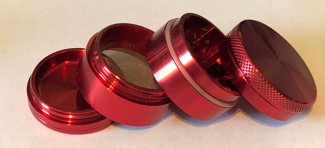 4-Piece Metal Herb Grinder – Small