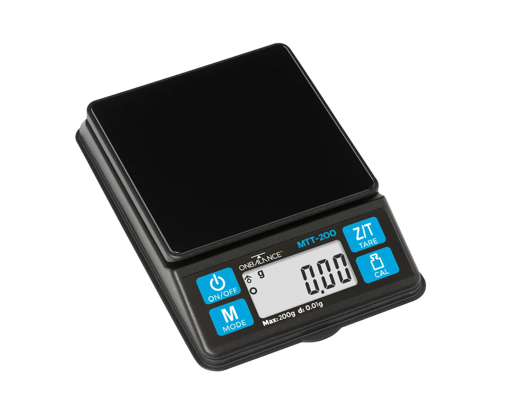 MTT-200 On Balance Mini Table Top Scale 200g x 0.01g – Baron Von Dabbins