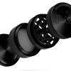 Load image into Gallery viewer, HAMMERCRAFT X RAW 4-Piece Aluminum Grinder – Medium - Black
