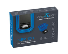Load image into Gallery viewer, SBM-100-BL On Balance The ORIGINAL Silicone Bowl Scale - Blue 100g x 0.01g
