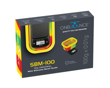 Load image into Gallery viewer, SBM-100-RAS On Balance The ORIGINAL Silicone Bowl Scale - Rasta 100g x 0.01g
