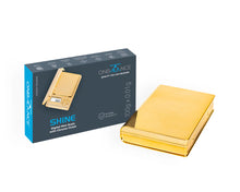 Load image into Gallery viewer, SH-100-GO CHROME GOLD ON BALANCE SHINE DIGITAL MINI SCALE 100G X 0.01G

