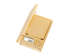 Load image into Gallery viewer, SH-100-GO CHROME GOLD ON BALANCE SHINE DIGITAL MINI SCALE 100G X 0.01G
