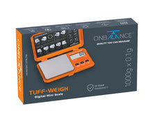 Load image into Gallery viewer, TUF-1000-OR On Balance Tuff-Weigh Pocket Scale - Orange 1000g x 0.1g
