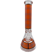Load image into Gallery viewer, Plaid Beaker 14&quot;
